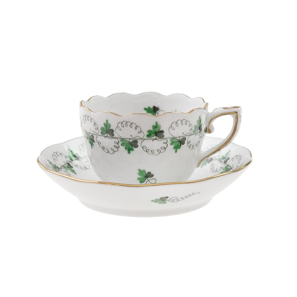 【P15倍★21周年記念感謝祭限定11/14 20:00-12/1 9:59】 ヘレンド (HEREND) PE パセリ モカカップ&ソー..