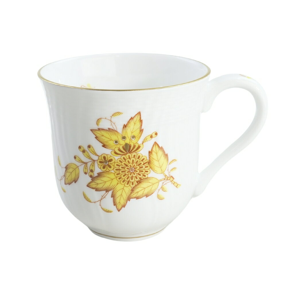 ヘレンド (HEREND) AJ アポニーイエロー マグカップ 250ml 1729