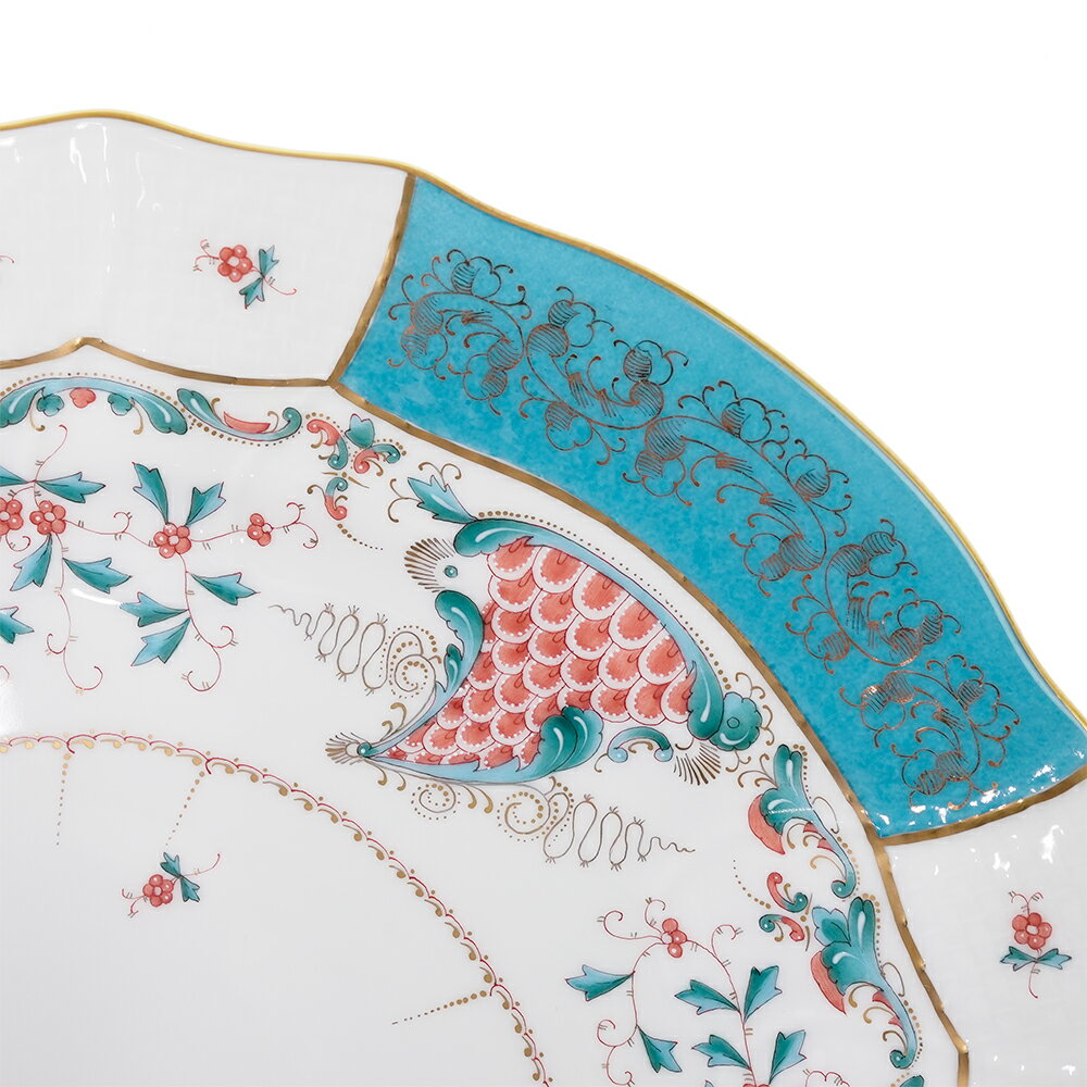 ヘレンド (HEREND) TCA トゥッピーニの角笛 プレート 26cm 1524