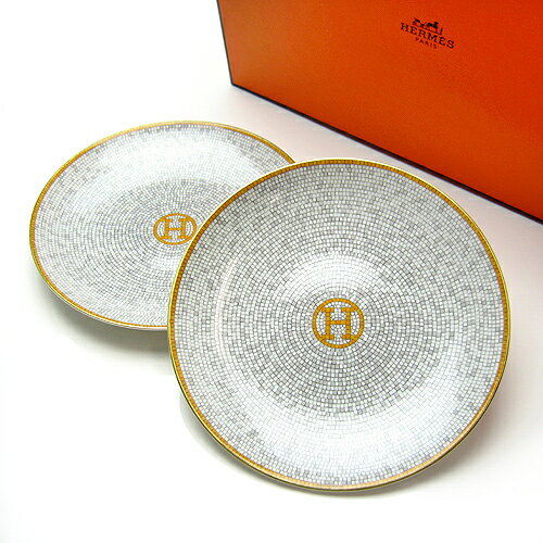 【楽天市場】エルメス (HERMES) モザイク 24 プレート16cm ペア 26012P2：輸入ブランド洋食器専門店2本の剣