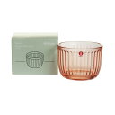 【SALE】イッタラ (iittala) ラーミ キャンドルホルダー サーモンピンク