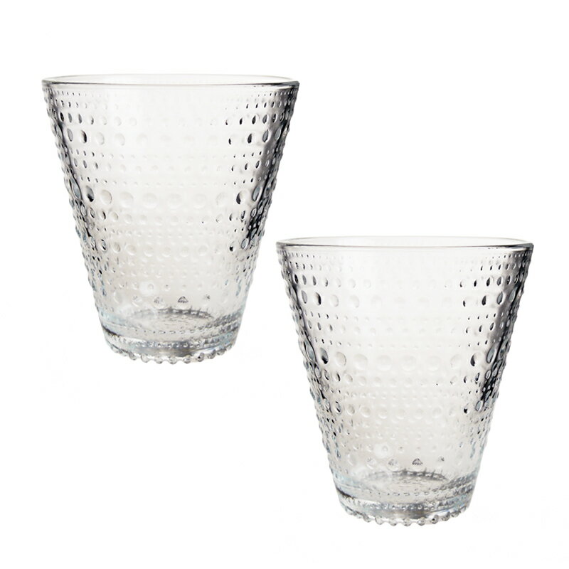 イッタラ (iittala) カステヘルミ タンブラー 300ml クリア 2個セット