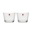 【Summer SALE】 イッタラ (iittala) ツンドラ タンブラー 160ml クリア ペア