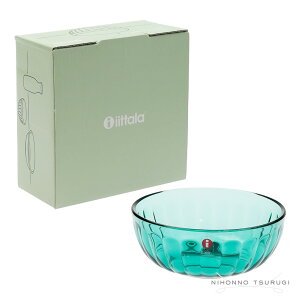 イッタラ (iittala) ラーミ ガラスボウル シーブルー 360ml