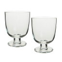 イッタラ (iittala) レンピ LEMPI グラス 0.35L クリア 2客セット