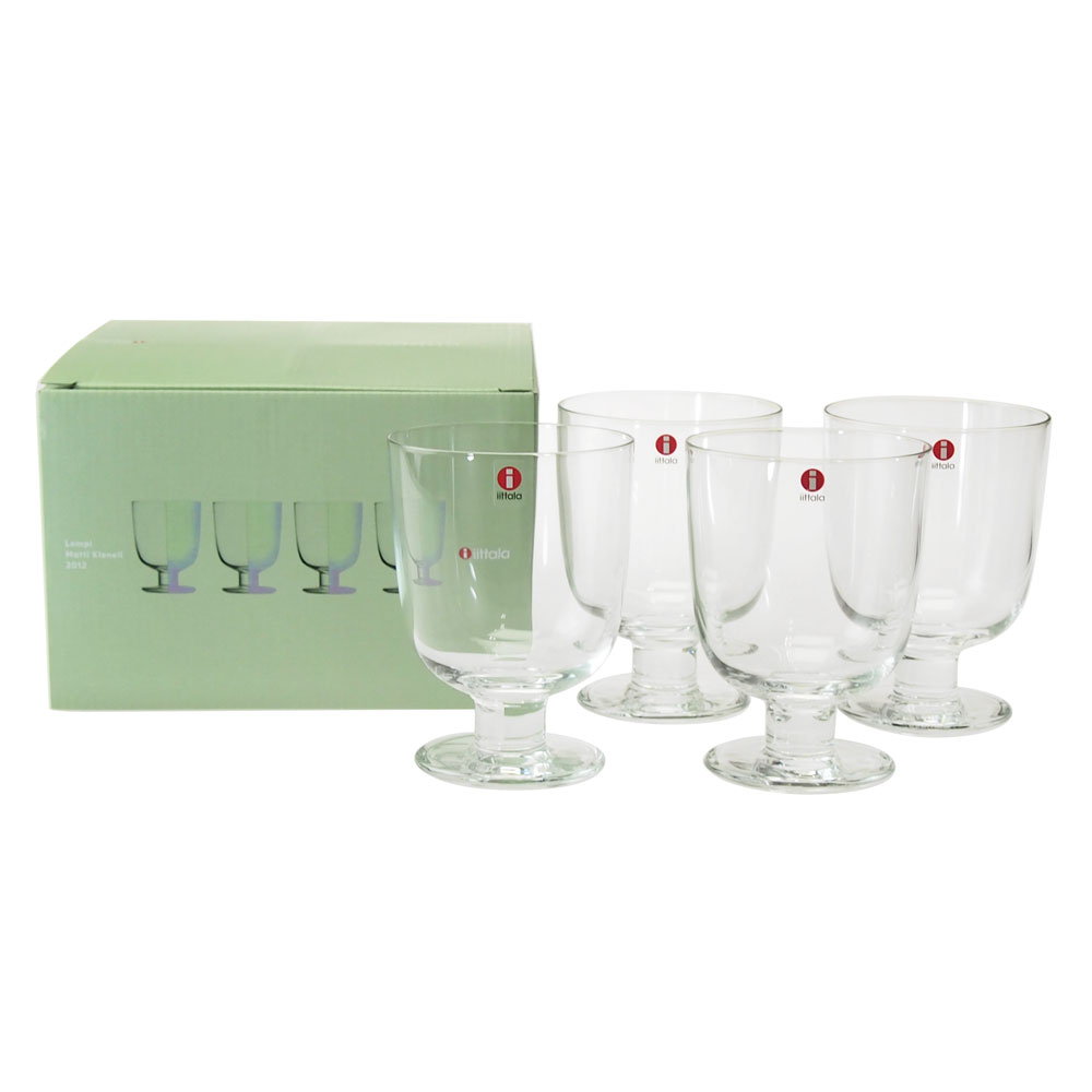 イッタラ 食器 【ポイント20倍★6/4 20:00～6/11 1:59スーパーSALE限定】 イッタラ (iittala) レンピ LEMPI グラス 0.35L クリア 4客セット