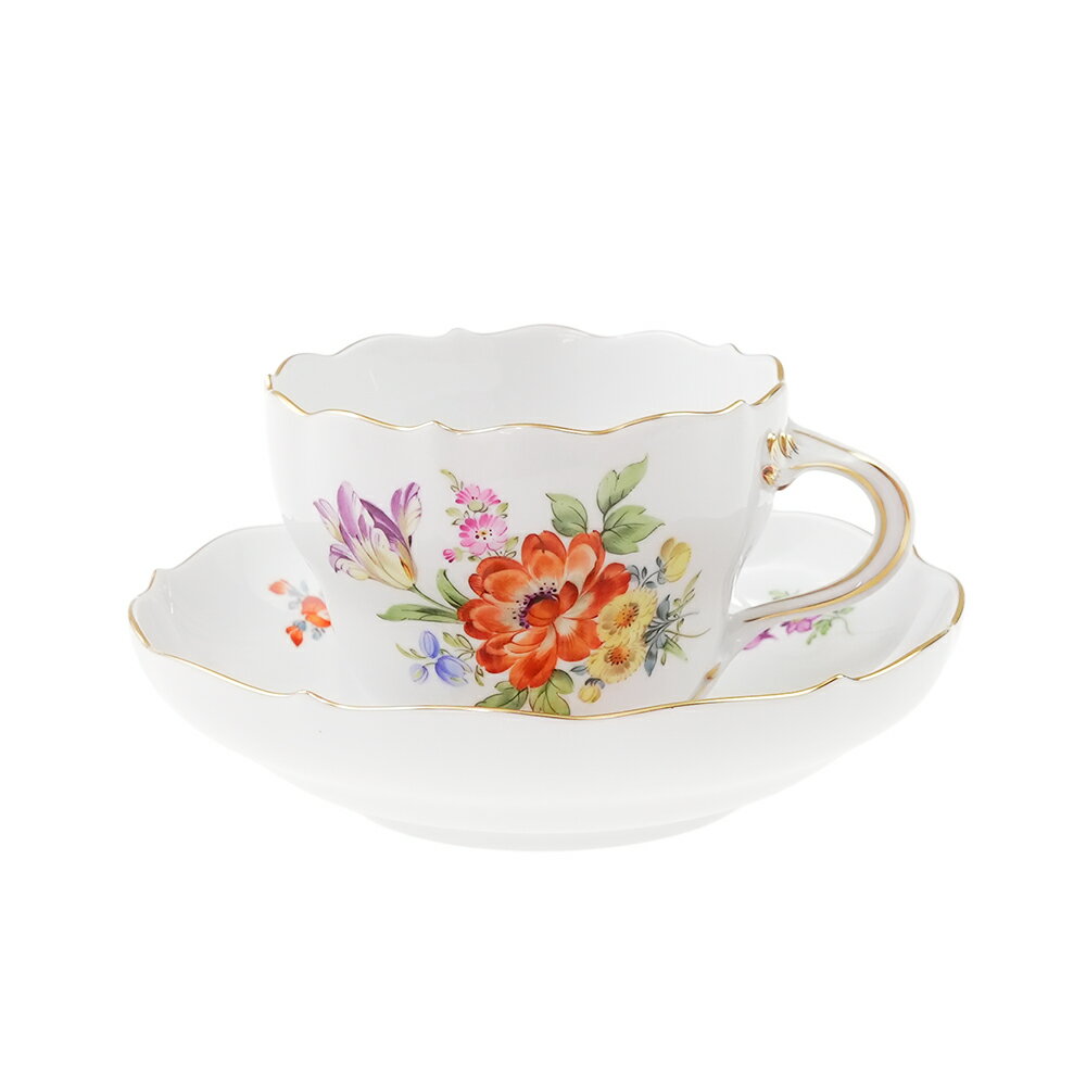 マイセン (Meissen) 5つ花 コーヒーカップ＆ソーサー 100110/00582