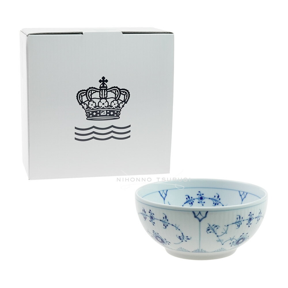 ロイヤルコペンハーゲン ブルーフルーテッド プレイン ボウル 13cm 1-101-454のサムネイル