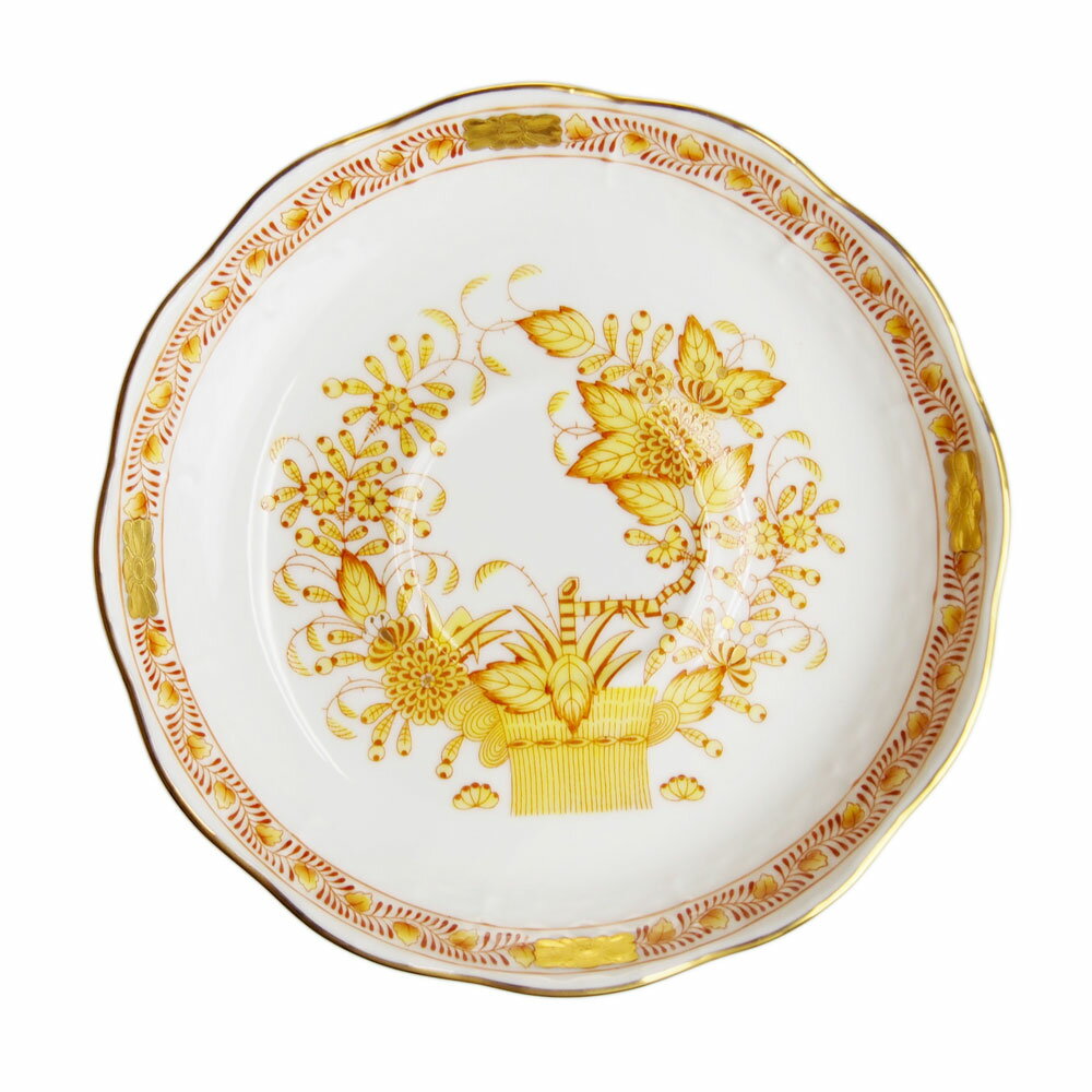 Rakuten - ヘレンド (HEREND) FJ インドの華 イエロー ティーソーサー724