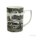 【Spring SALE】 スポード (Spode) ブラックイタリアン マグカップ