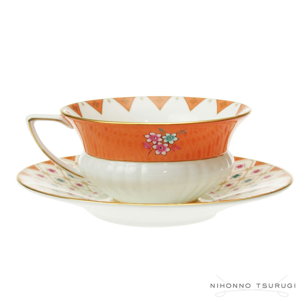 【マラソン特価】 ウェッジウッド (WEDGWOOD) ワンダーラスト ピオニーダイヤモンド ティーカップ＆ソーサー (3)