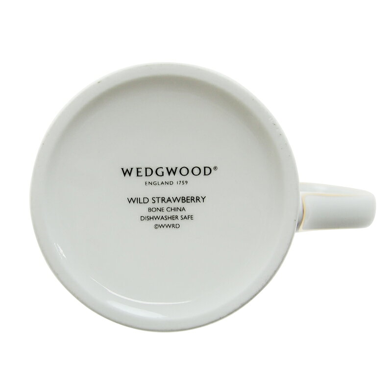 輸入ブランド洋食器専門店2本の剣の【Summer SALE】 ウェッジウッド (WEDGWOOD) ワイルドストロベリー ビーカーマグカップ デルフィー｜アングル3
