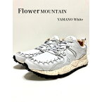 FlowerMOUNTAIN～フラワーマウンテン～YAMANO~ヤマノ~FM01072 Whiteホワイト　白　レザースニーカー　本革　メンズ　レディース　ゴルフ　アウトドア　タウンスニーカー