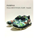 FlowerMOUNTAIN×NAPE～フラワーマウンテン×ネイプ～PAMPAS～パンパス～FM03389 Standsコラボ 蓄光 スニーカー メンズ レディース 軽量 グリーン ブラック アウトドア タウンスニーカー