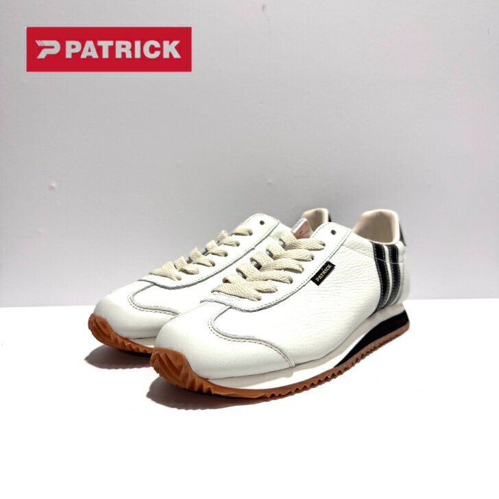 【初回返品・サイズ交換送料無料】PATRICK　パトリックNEVADA2　ネバダ217510 WHT ホワイトスニーカー　タウンユース　定番　カンガルーレザー