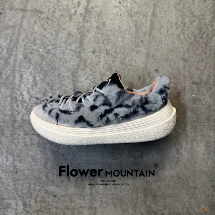 正規取扱店Flower MOUNTAIN　フラワーマウンテンFAMI ファミFM108028 Lead black リード ブラックメンズ　レディース　アウトドアファッション　タウンスニーカー　マルチカラー　秋　冬