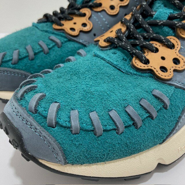 【初回サイズ交換送料無料】正規取扱店Flower MOUNTAIN　フラワーマウンテンMUSTARD WALNUT　マスタードウォルナットFM02003 Blue　ブルーベロア　本革　ハイカット　ミドルカット　レザースニーカー　レディース　メンズ