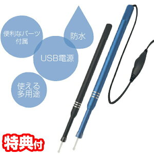 イヤースコープ耳かき スマホ/PC対応 カメラ付き耳かき イヤークリーナー YD-4007 カメラ付きみみかき カメラ付き LED付き USB ミミカキ 内視鏡付き耳かき 耳かき 耳スコープ マイクロスコープ Type-C LEDライト USBスコープ Android パソコン カメラ付き耳かき