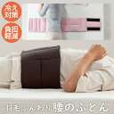 【選ぶ景品付】 羽毛ふんわり腰のふとん 羽毛ふんわり腰のふとん 腰巻 腰まくら 腹巻き ハラマキ 腰の負担軽減 腰枕 腰の布団 睡眠 安眠 快眠 休憩 腰ベルト...