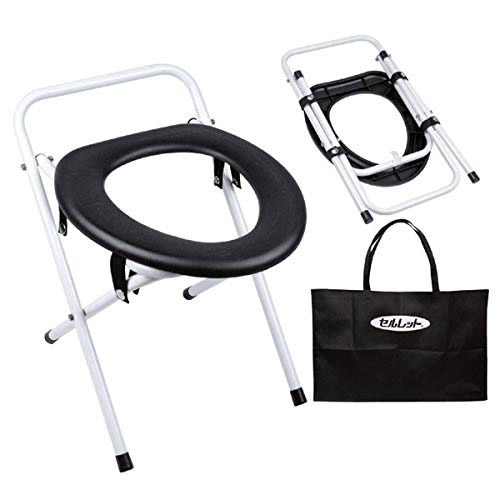 セルレット ニュー簡易便座(手提げ袋付き) NEW簡易便座 非常用トイレ 非常用便座 災害トイレ 防災 非常用便所 簡易式トイレ 折り畳み便座