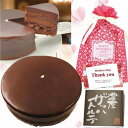 母の日 ザッハトルテ 風人気チョコレートケーキ 5号 ギフト 用 (プレゼント袋に入っている状態で届く) ラッピング商品 送料無料 ケーキ プレゼント 取り寄せ...