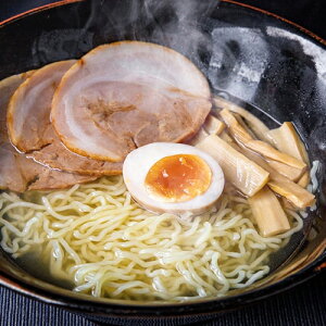 鶏塩ラーメン 4食入り(具付き:味玉 4個・メンマ150g・焼豚4枚)ら〜めん処 がんこ屋【新潟名物/から揚げ/からあげ/唐揚げ】【送料無料】