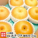 贈答用!土田農園の日本梨 新潟県産 あきづき 3kg(5〜8...