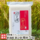 【令和2年度新米】新潟 糸魚川産「新之助」精米 5kg【ブランド米/新潟県産しんのすけ】【ギフトに！贈り物・内祝いに！のし（熨斗）無料】【送料無料】