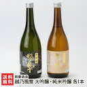 越乃風雪 大吟醸・純米吟醸 2本セット（各720ml） 朝妻酒造 生産者直送 送料無料【新潟直送計画 日本酒 清酒 淡麗 辛口 晩酌】