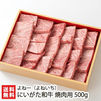 にいがた和牛 焼肉用 500g よね一 よねいち 【新潟和牛/ブランド牛】【お土産/手土産/プレゼント/ギフトに 贈り物】【送料無料】