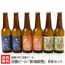 沼垂ビール「新潟叙情」6本セット（天の川ペールエール・荒波IPA・新潟オールドディズ各2本） 発酵の町 沼垂ビール 新潟県産 生産者直送【クラフトビール 無加熱・無ろ過 飲み比べ】【お土産/手土産/プレゼント/ギフトに！贈り物】【送料無料】