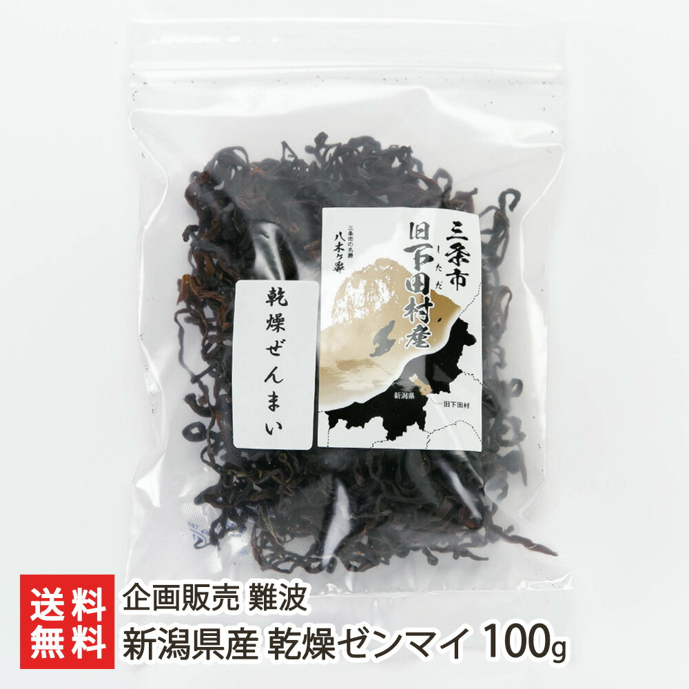 新潟県産 乾燥ゼンマイ 100g 1袋でのお届けになります 企画販売 難波 産地直送 送料無料【新潟直送計画 山菜 ぜんまい 薇 天日干し 山の幸 守門岳】