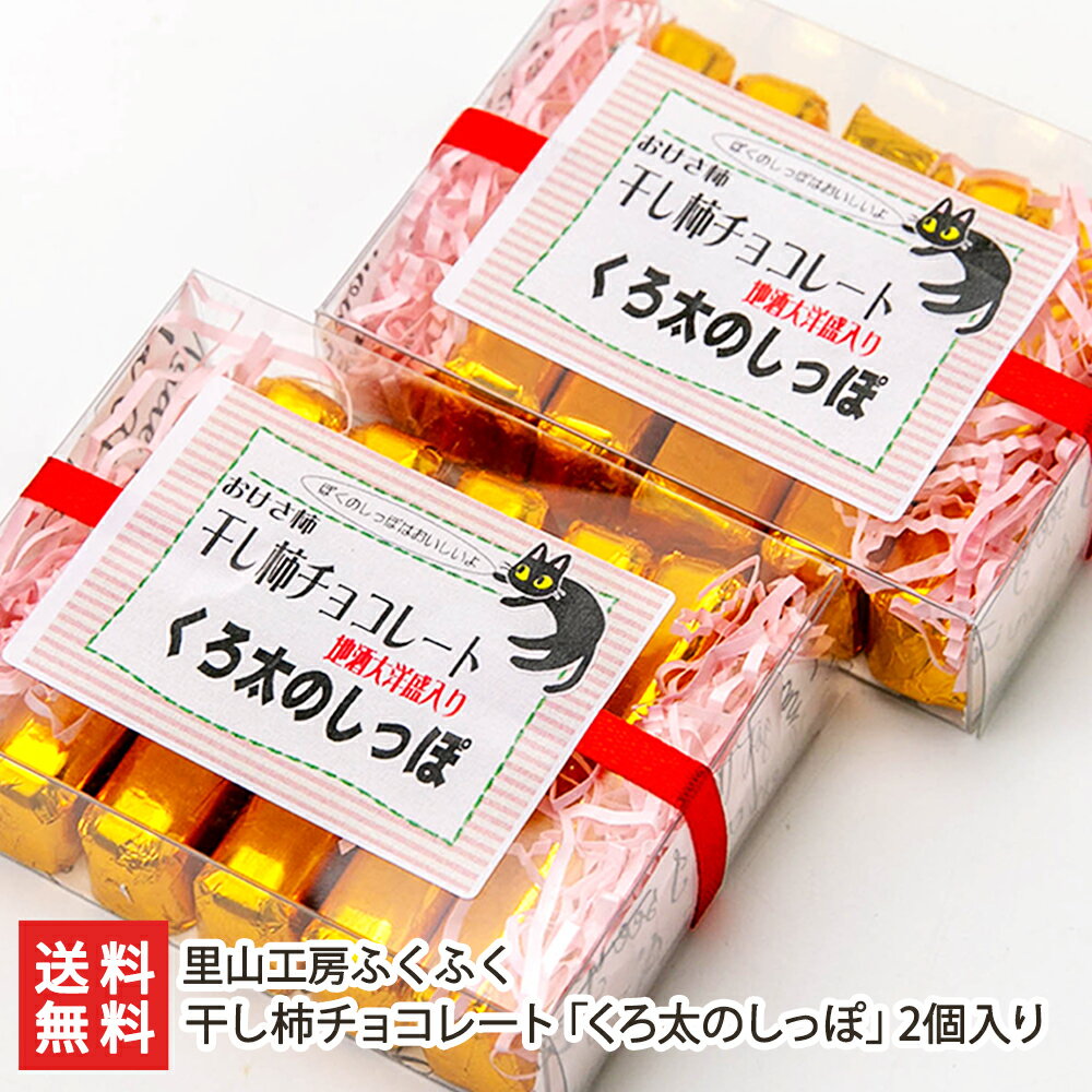 干し柿チョコレート「くろ太のしっぽ」5本×2個 生産者直送 