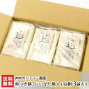 杵つき餅「にいがた美人」白餅 3袋入り(白餅8枚×3袋) 神林カントリー農園 【餅/こがねもち/新潟県産】【お土産/手土産/ギフトに!贈り物】【送料無料】