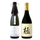 お中元 夏ギフト 2025日本酒 飲み比べ ギフト 贈り物 プレゼント 男性 女性 上司【純米大吟醸 おかみ】×【大吟醸 極】720ml×2本セット 退職祝い ...