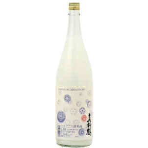 真野鶴 Y冬期限定!!尾畑酒造「真野鶴」ささにごり純米酒1800ml