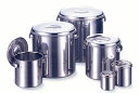 18-8ステンレス深型キッチンポット9cm 手無 赤川器物