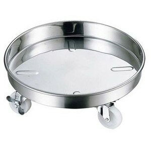 18-8運搬用台車（ナイロン車付）45cm用 赤川器物