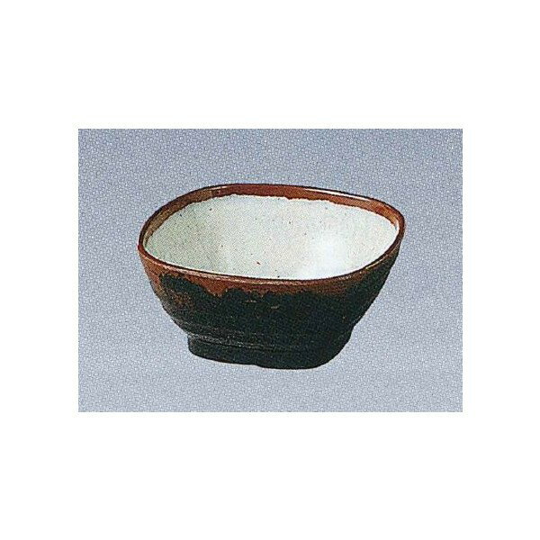 乐天商城 - 長次郎窯　角小鉢　メラミン　内白マーブル　内若草　内黒 AN50