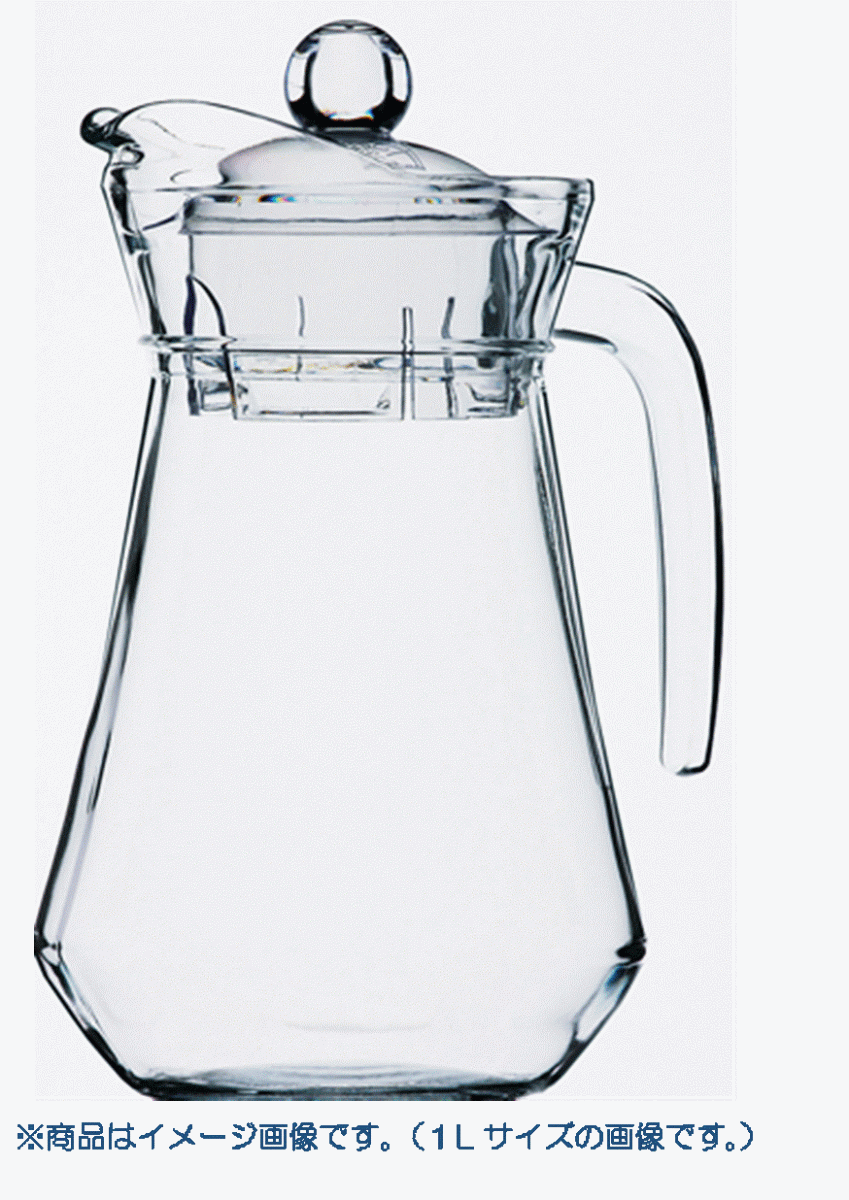 容量：1．3Lサイズ：φ137×H217mm（ハンドルまでの幅163mm）素材：ソーダガラス