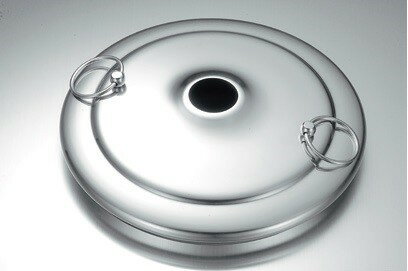 仔犬印　しゃぶしゃぶ鍋　蓋　24cm　KO18524　本間製作所