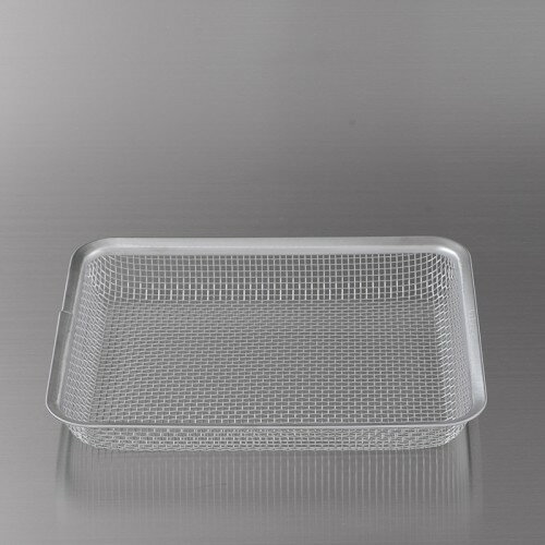 ラバーゼ　ステンレス角ざる21cm　LB-008