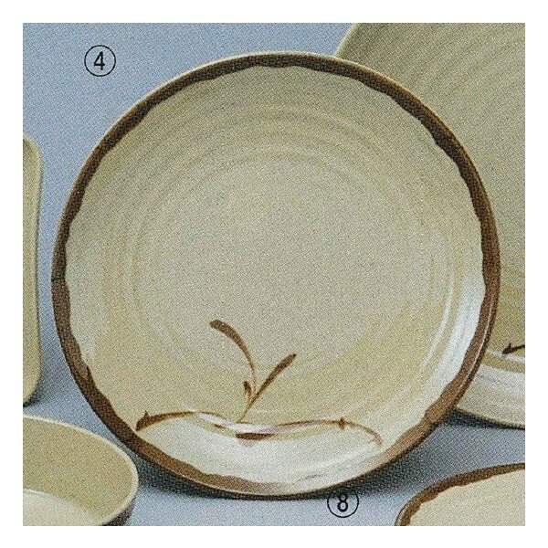 織部　丸皿（大）　メラミン OB-12(3)