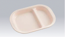 ピンク　角仕切皿（小）　メラミン　PK-10
