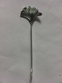 和心スプーン　銀杏×5本