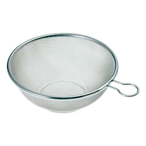 頑丈なザル　プチリング付　15cm　31310