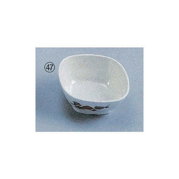 樂天商城 - 元禄梅　角小鉢　メラミン U-50