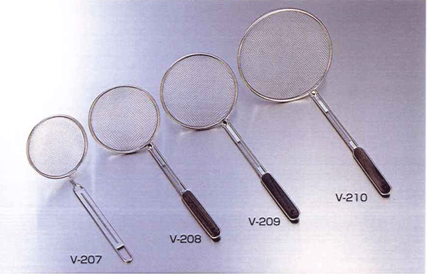 そば揚げ ローズ柄 180φ（7吋）　V-208
