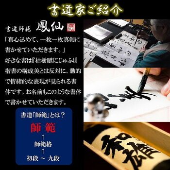千寿と大吟醸酒名前入れ