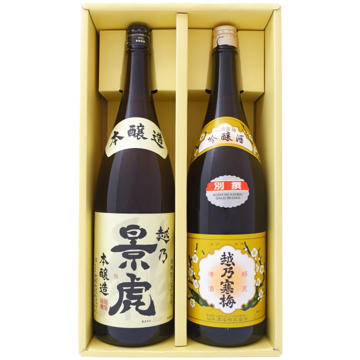 越乃景虎 本醸造 1.8Lと